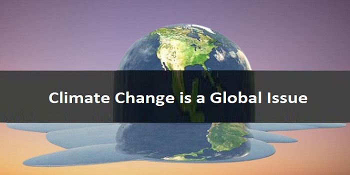 Climate change is a global issue